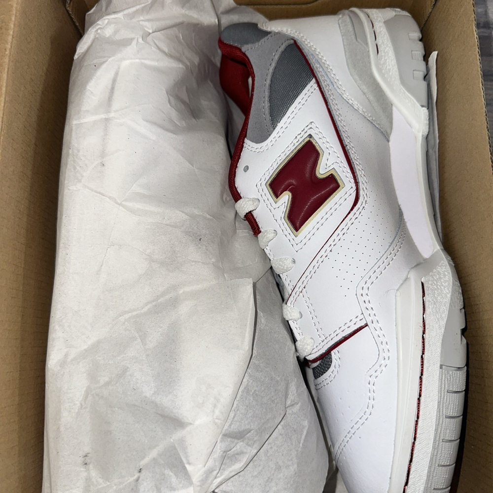 New Balance 550 Boston Collage Unisex 9M 10.5W Excellent Condition New -SOLD - Picture 3 of 9